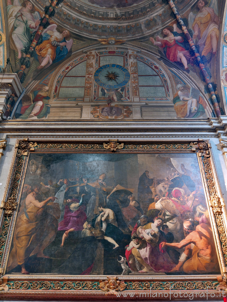 Milano - Parete sinistra del presbiterio della Basilica di San Marco